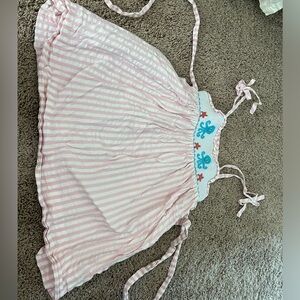 Smocked Octopus Dress. 4T